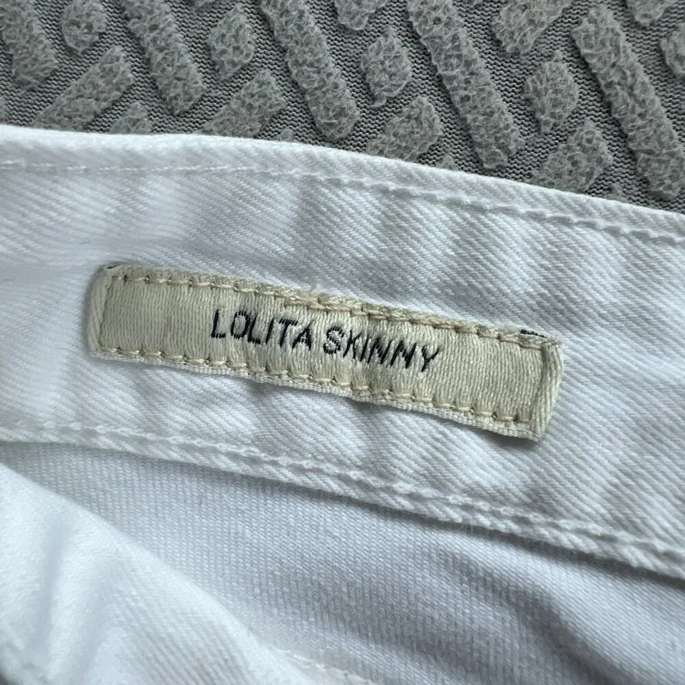 Lucky Brand Lolita Skinny White Jeans - Picture 4 of 8